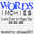 SEND YOUR SWAPS!!! ♥ Words INCHIES 