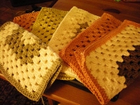 Earth Tones Granny Square Swap Part 8