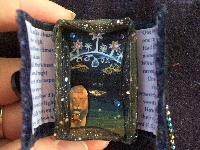 Animal Spirit Guide Art Matchbox Shrine