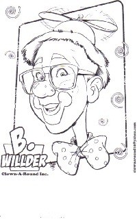 Postcard from a coloring book Picture