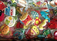 Kawaii Food with Faces~32Count Matchbox