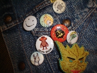 Pin-on button swap