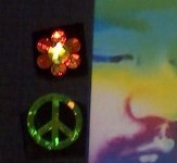 Peace,Love and Tie dye ATC