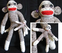 Baby Sock Monkeys!!