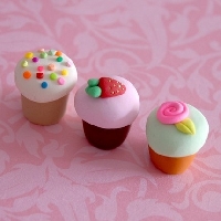 Polymer Clay Cupcake Charm Swap- International