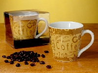 It starts with a cup! A coffee cup that is