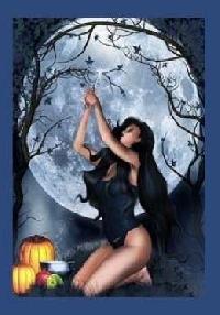 New Goth Tarot ATC Swap #3-The High Priestess