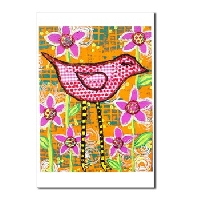 Bird Art Postcard Swap