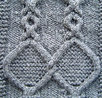 New Techniques Dishcloths - February/Cables
