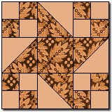 Frienship Star Variation Quilt Block
