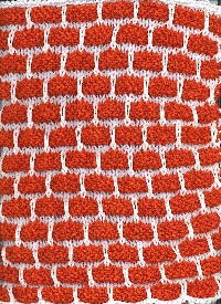 New Techniques Dishcloths - April/Slipped stitch