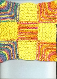 New Techniques Dishcloths - May/Pick Up & Knit