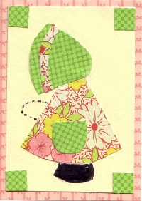 Sunbonnet Sue ATCs