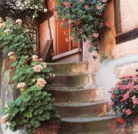 Stairs themed postcards!