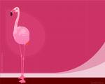 Swap-bot swap: Flapping Flamingos - handmade postcard swap