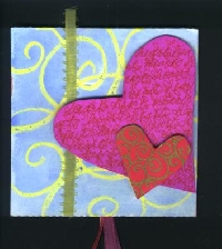 SHARPIE POSTCARD = Valentine's Day Themed