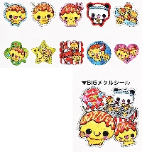 Kawaii Q-Lia, Kamio, Crux, San-x Loose Sack Sticke