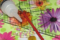 Glazed Rolled Paper Bead Swap