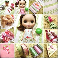 Blythe LuCkY sPrInG pInK & GrEeN parcel