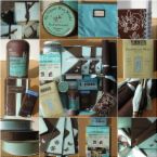 Blue & Brown Whimsy Jar -Series