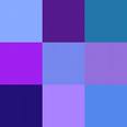 Color Theme Swap:  Blue for Purple