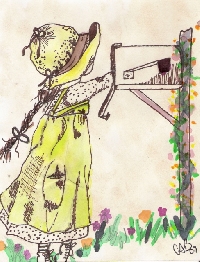 Remembering Holly Hobbie Postcard