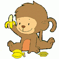 Cute little monkeys ATC