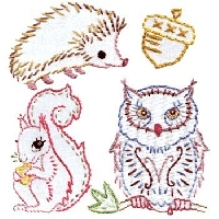 Whimiscal Woodland Wonderland Matchbox