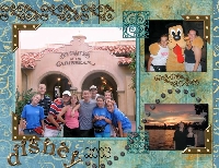 Disney Themed Scrapbooking #4