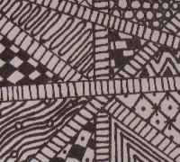 Zentangle Chunky Book Pages~ Black & White