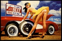 Pin-Up Girl Art Swap