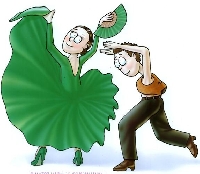 Flamenco Swap between Dollfaceandcowboy & Puchita