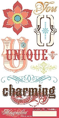 Rub-On transfers (scrapbooking) swap