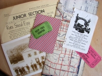 6 piece Vintage Ephemera swap