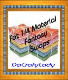 Fat Quarters Fantasy Material Swap Flowers and/or 