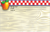 International Recipe Exchange for May 2009