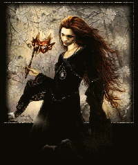 Listen and Craft ATC - Lady In Black