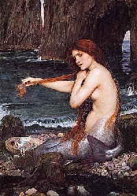 Sparkly Mermaid ATC 