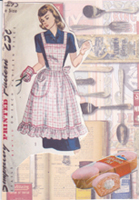 Retro Apron Pattern ATC