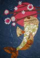 Paper Pieced Picture Postcard!