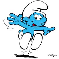 Vintage 80's Toys ATC Series - SMURFS!