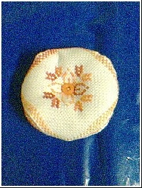 summer flower biscornu