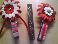 Altered Art Clothes Peg Magnet