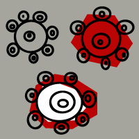 Drawings of every day items (b&w + a little color)