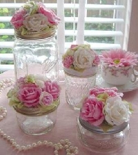Oh So Shabby ~ Whimsy Jar