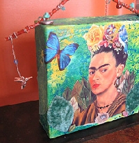 FRIDA KHALO ~~ORNAMENT SWAP!   1st in series   