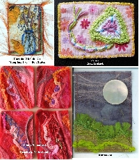 Fantastic Fibers ATC swap