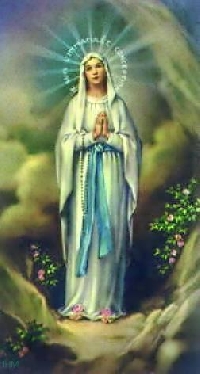 virgin mary matchbox
