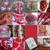 the handmade co. - red and white swap