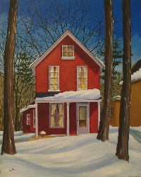 HSH ♥ Red Paper House